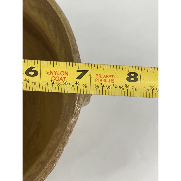 Vintage Peter PB Jones Face Effigy Vase Pottery Seneca Tribe Beaver Clan NY - Picture 9 of 10